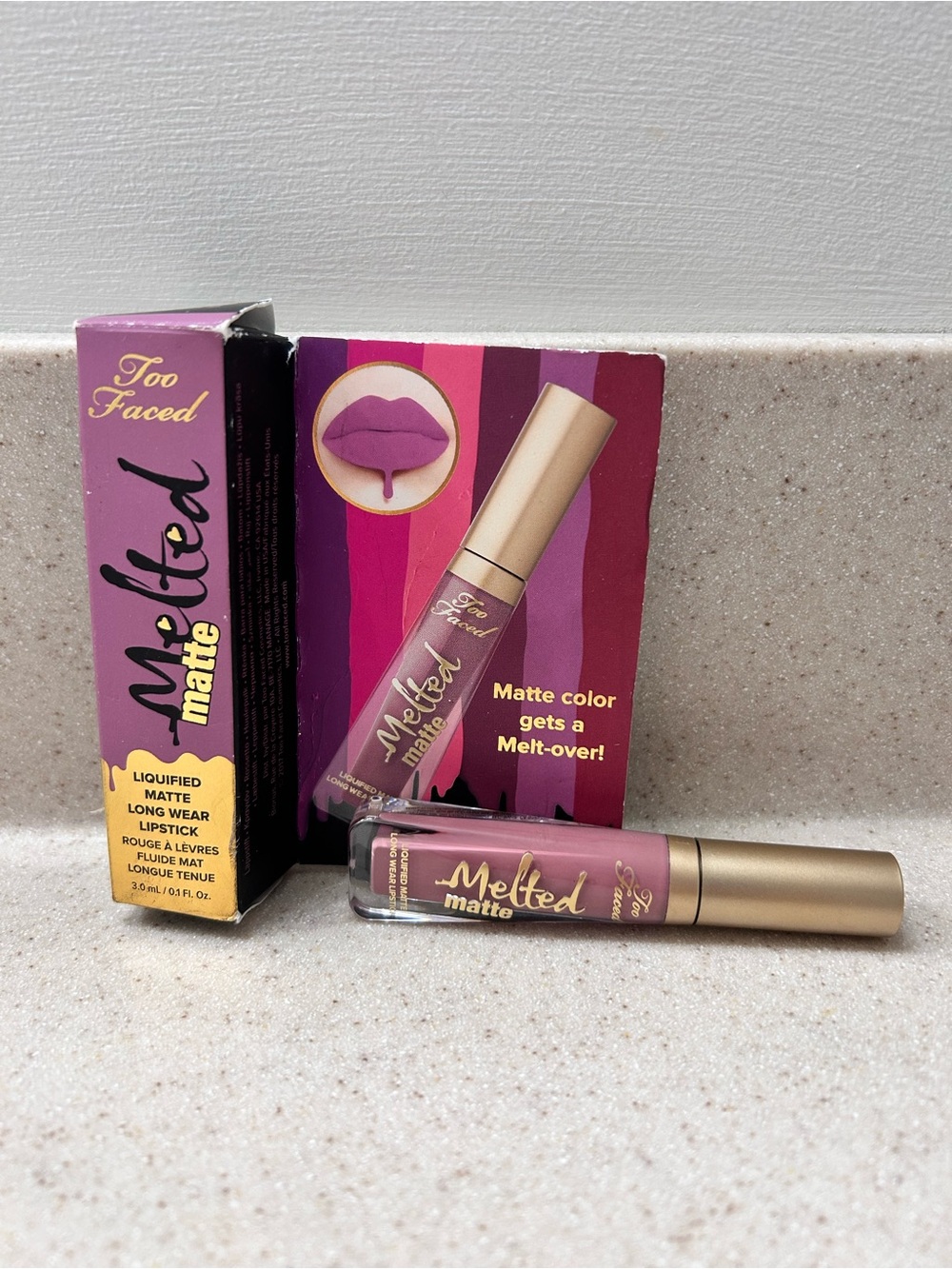 NIB Too Faced Melted Matte Liquid Lipstick - Queen B